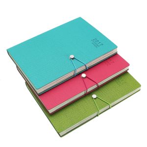 Studify - כל מה שסטודנט צריך יומנים  A4 Planner Synthetic Leather Loose Leaf Weekly Notebook with 180 Sheets