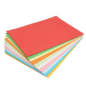 Studify - כל מה שסטודנט צריך עזרי זכרון 100Pcs A4 Multicolor Card Cardboard Paper DIY Craft Handicraft 