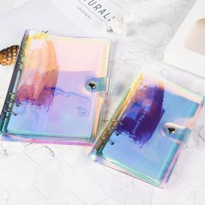 Studify - כל מה שסטודנט צריך בלוקים לכתיבה A5 A6 Laser transparent Notebook Planner Organizer Paper Planner Inner Page ring binder Diary Bullet Journal Notebook