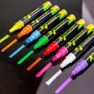 Studify - כל מה שסטודנט צריך כלי כתיבה ומחקים Colorful Dual Nib Liquid Chalk Highlighter Fluorescent Neon Marker Pen Pencil