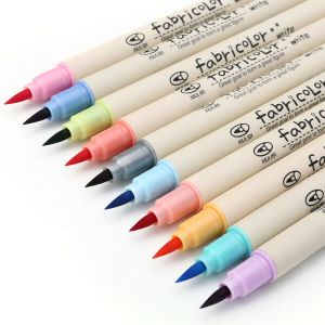 Studify - כל מה שסטודנט צריך כלי כתיבה ומחקים 10Pc Colorful Calligraphy Drawing Write Marker Brush Pen Set Chinese Drawing Art