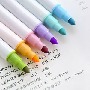 Studify - כל מה שסטודנט צריך כלי כתיבה ומחקים 12x Highlighter Marker Pen Fluorescent Pen Student Drawing Pen Headed
