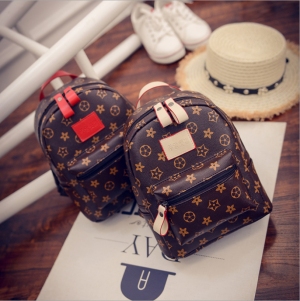 Studify - כל מה שסטודנט צריך תיקים Women Backpack Travel PU Leather Handbag Girls Rucksack Shoulder School Bag