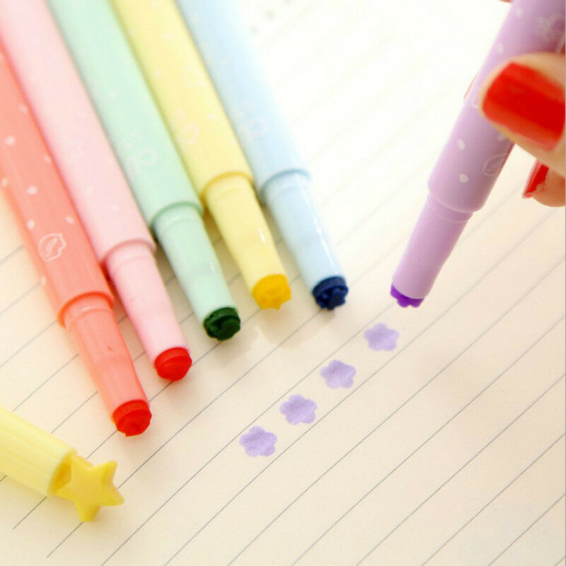 Studify - כל מה שסטודנט צריך כלי כתיבה ומחקים 3Pcs Candy Color Highlighter Marker Pens Office Student School Supplies
